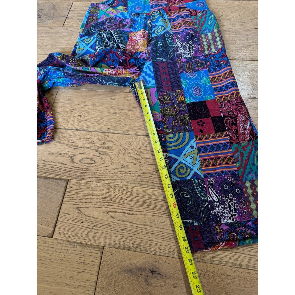 Boho Patchwork Romper Spaghetti Straps‎ Bohemian … - image 4